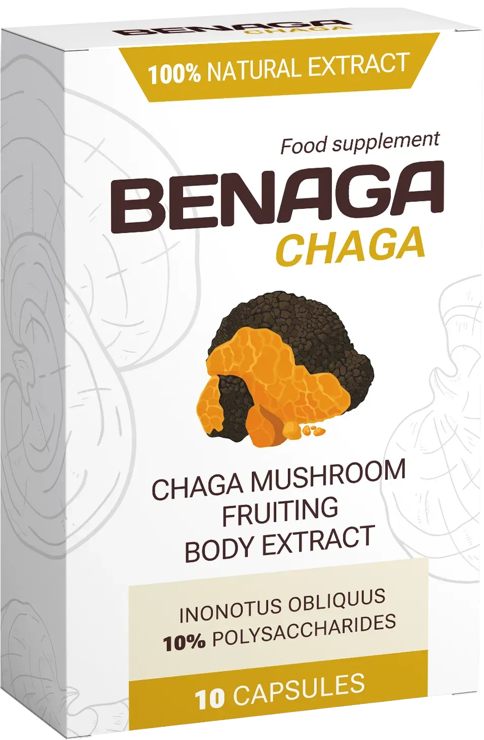 Benaga Chaga España cápsulas suplemento natural
